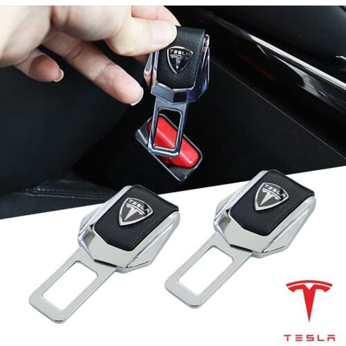 1pc car seat belt car accessories interior for Tesla model 3 model s model x seat belt cover fastener