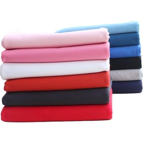 Width 68'' Pure Cotton Healthy Air Layer Spandex Stretch Knitted Fabric By The Half Yard For Sportswear Sweater Hoodies Material