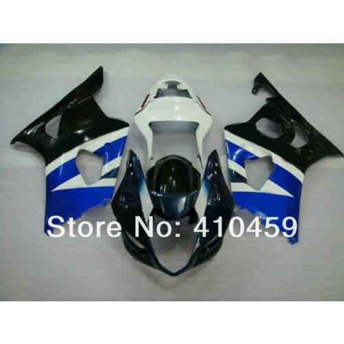 High-grade Fairing kit for SUZUKI GSXR1000 GSX-R1000 GSXR 1000 K3 03 04 2003 2004 blue white black Fairings bodywork SG55