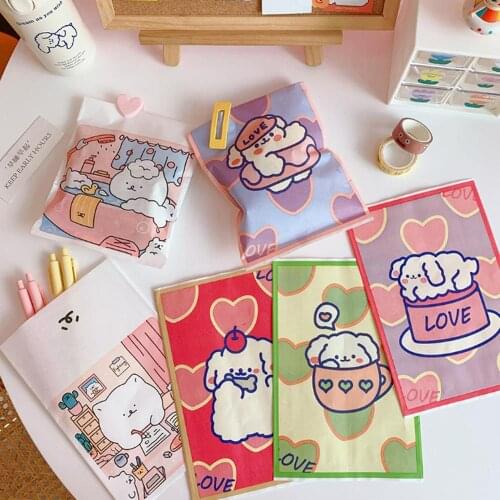 South Korean Cartoon Lovely Sundry Storage Bag Wedding Candy Bags DIY Mini Decoration New Year Party Gift Bag Stationery Gifts