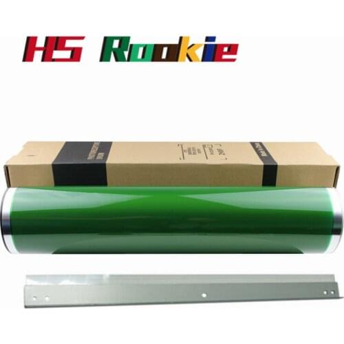 1sets new drum blade +OPC Drum for Konica Minolta Bizhub 600 601 750 751 7155 7165