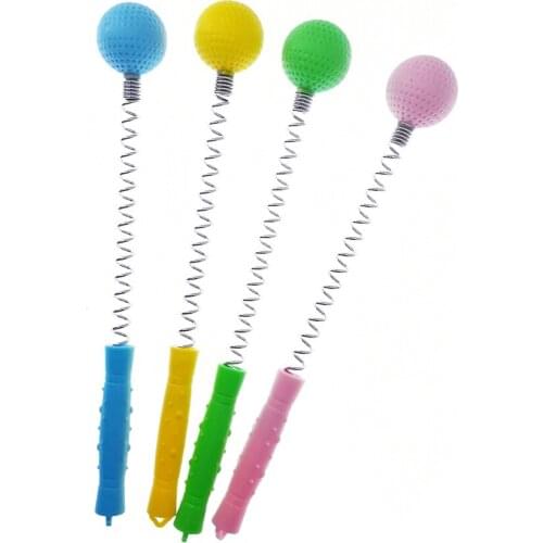 1Pc Hand-held Multi-purpose Knee Massager Stick Golf Ball Back Massage Hammer Massager for Body Fatigue Relief Stress Relieve