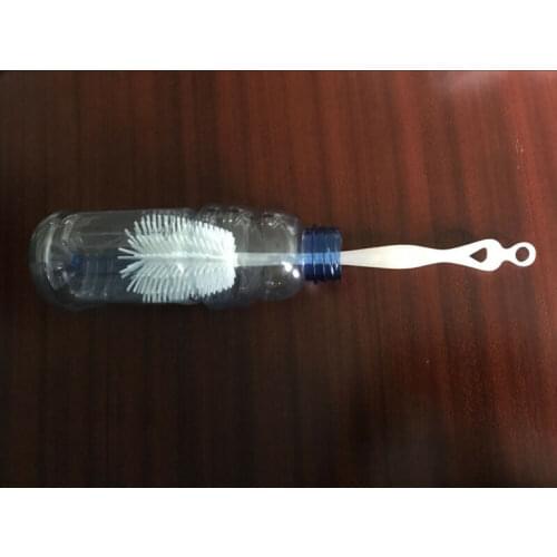 1pc Kitchen Cleaning Tool Cleaning Brush Bottle Brush Cup Scrubbing Silicone Kitchen Cleaner Glass Bottle Bottle Cup Brush