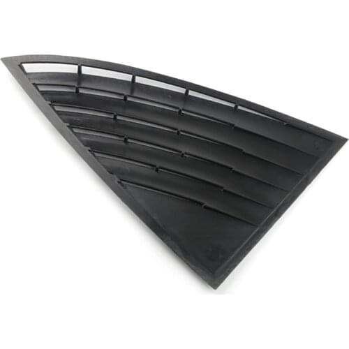 Racing 2 pcs/set Rear Quarter Window Louvers Spoiler Panel ABS Window Panel Vent Scoop For Tesla Model 3 （2017 - 2020