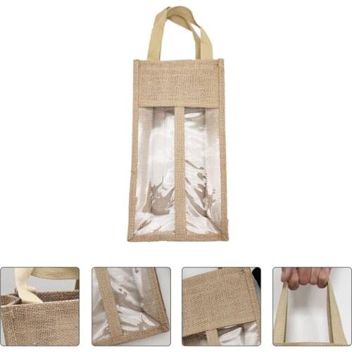 2pcs Bottle Bags Holder Carrier Pouch Wrapping Pouch