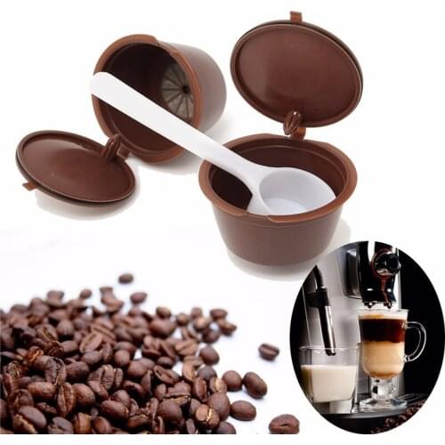 2pcs/pack PracticalDolce Gusto Coffee Capsule Nescafe Dolce Gusto Reusable Coffee Filter Holder Dolce Gusto RefillCoffee Caps