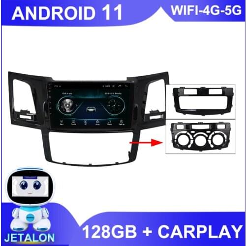 Android 11 For Toyotal Fortuner/HILUX Revo / Vigo 2004-2013 2014 Multimedia Stereo Car DVD Player Navigation GPS Radio Wifi TDMP