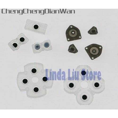 ChengChengDianWan 60sets 300sets silicone controller Conductive Rubber Pad for ps4 wireless controller