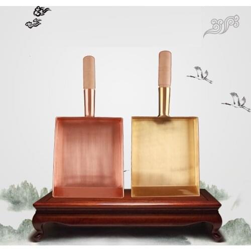 Pure copper Japanese tamagoyaki non stick frying pan square thick egg pot