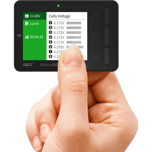ISDT BattGo BG-8S Smart Battery Checker Balancer Receiver Signal Tester Quick Charge Function