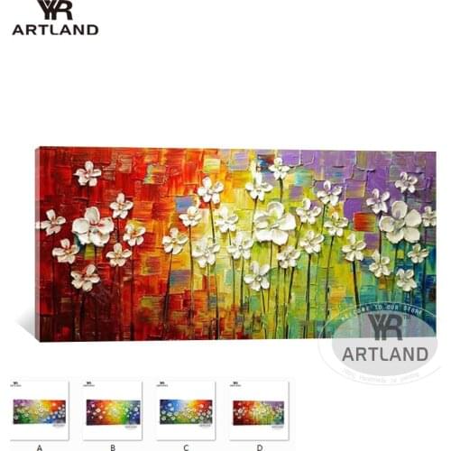 High quality Artist Hand-painted oil painting on canvas Handmade hanging picture wall art for living room home decor no framed