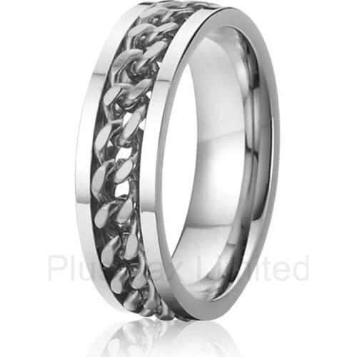 New arrival China Supplier cool wife and husband gift wedding band gear rings