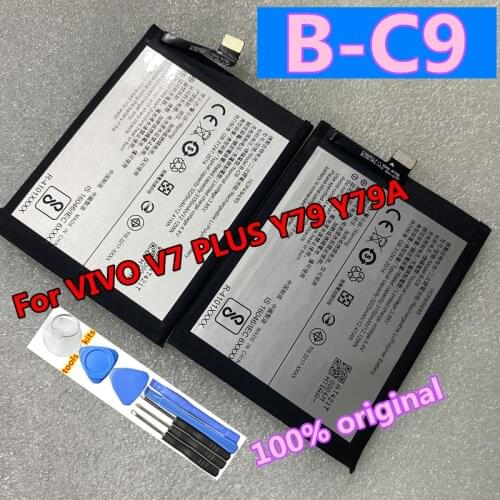 New Original 3225mAh B-C9 Battery For VIVO V7 PLUS Y79 Y79A Replacement Phone Batteries