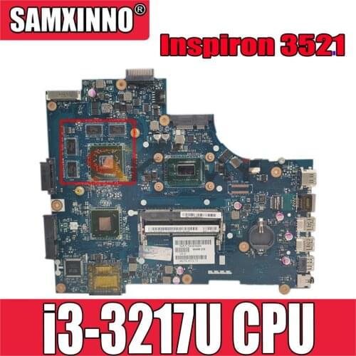 Original Laptop motherboard For DELL Inspiron 3521 i3-3217U Mainboard CN-0MFPVH 0MFPVH LA-9104P SR0N9 216-0833000 DDR3