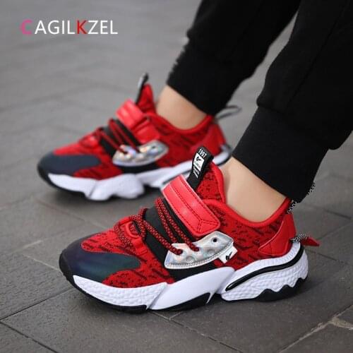 CAGILKZEL 2020 Autumn Children Shoes High Quality Sports Shoes For Boys Sneakers Brethable Trainers Kids Shoes Chaussure Enfant