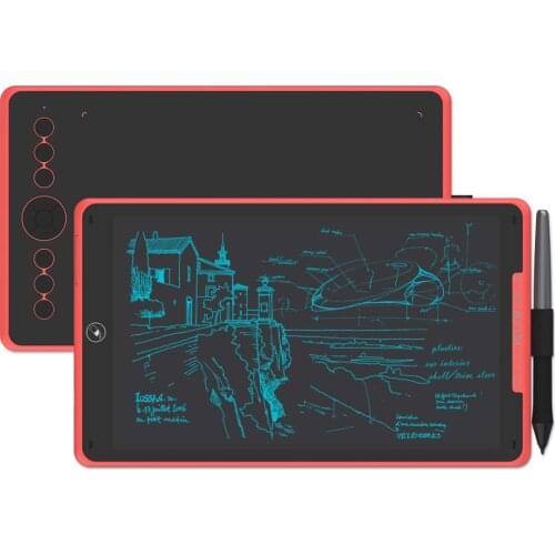 Huion H320M Graphic Drawing Tablet and LCD Digital Writing Board Tablet HadWriting Pad with Battery-free Stylus for Android/PC