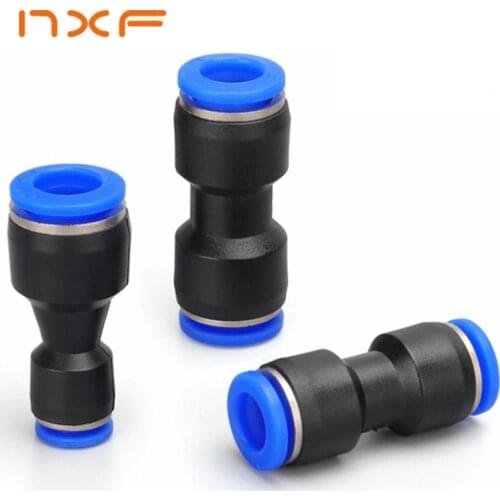 1PCS Pneumatic Fittings PU/PG 4mm 6mm 8mm straight air connector fitting Air Water Hose Tube Fittings