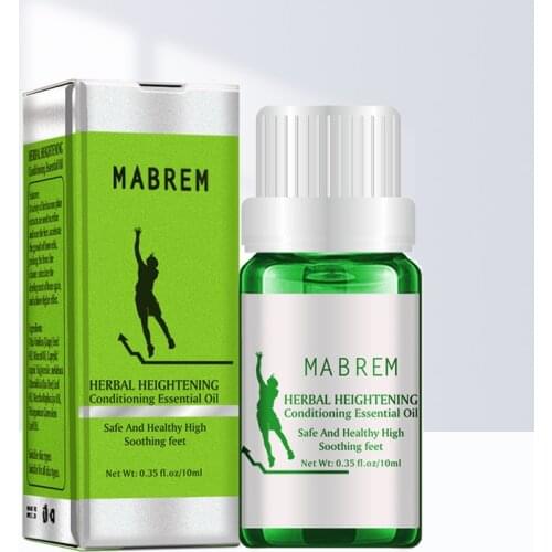 MABREM Herbal Growth Enhancement Oil Conditioning Body Grow Taller Increase Height Soothing Foot Health Promot Bone Growth Oil
