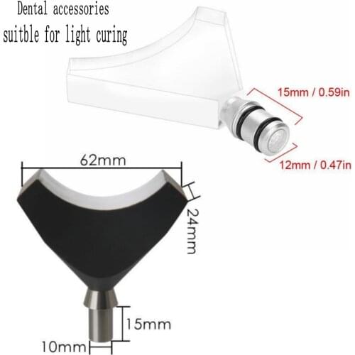 Dental LED Curing Light whitening tip Curing Light Cordless 10mm/12mm