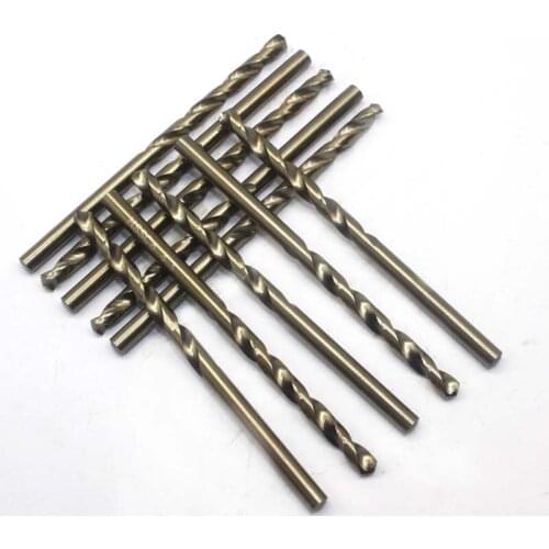 10pcs M35 4.3mm Tungsten steel drill bit internal cold external cooling integral alloy tungsten steel straight shank twist drill
