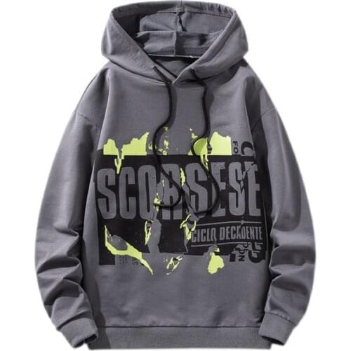 2021 Male Design Sense Sweatshirt Spring New Japanese Hip-hop Fried Street Oversize Coat Fashion Tidal Current Hot Sale