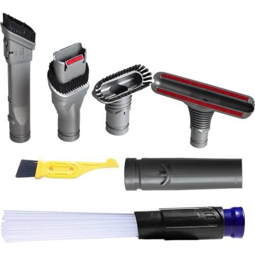 5Pcs Replacement Handheld Vacuum Cleaner Attachments For Dyson V6 Motorhead DC59 DC35 DC44 Dust Pro Cleaner Suction Brush Tubes