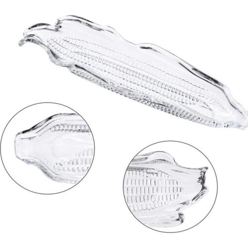 60%HOTCorn Trays Anti-scalding Wear-resistant Plastic Cob Dinnerware Sets for Family