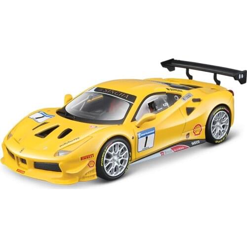Bburago 1:43 Scale Ferrari racing model 6 styles Alloy Luxury Vehicle Diecast Pull Back Cars Model Toy Collection Gift