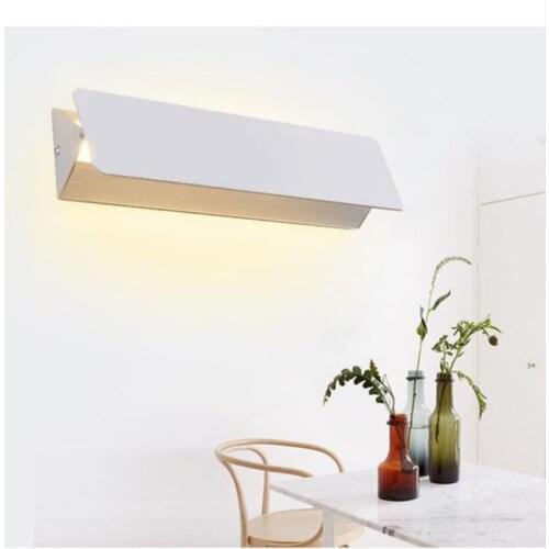DATEIYOU Indoor Led wall lamp 3W/6W/9W/12W modern home decoration180 degree rotation Wall Sconce bedroom wall lamp AC85-265V