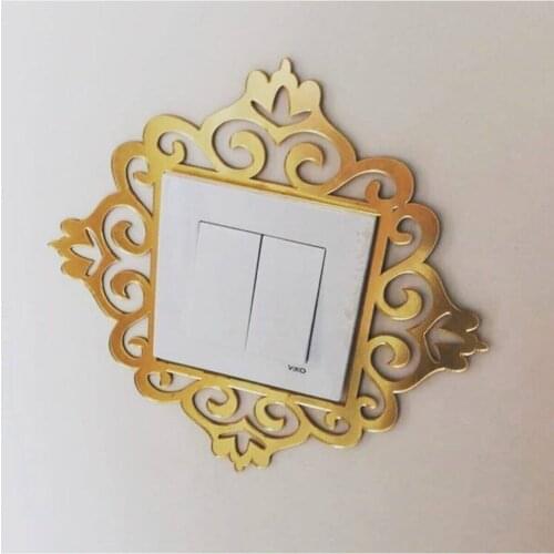 Decorative Plexiglass Socket Switch Frame