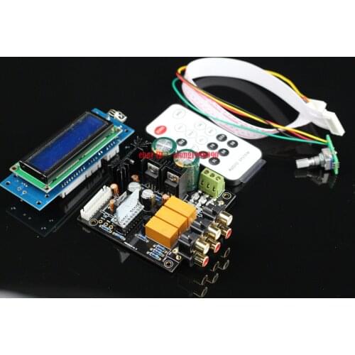 GZLOZONE Assembled hifi PGA2310 Remote Audio preamp board Remote Volume Controller L3-30