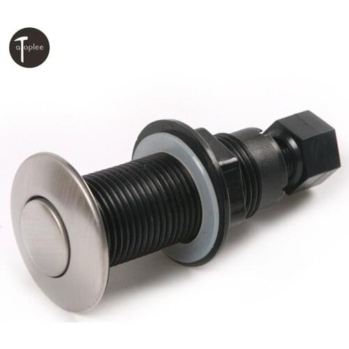 1Pcs Waste Garbage Disposal Disposer Air Switch Button With Air Hose Self-Lock Set Push Button Switch