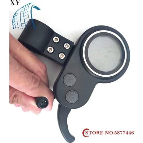 J&P Motor Brushless Controller 36V 48V 350W Waterproof Electric Bicycle Scooter Brushless Controller Kit with LCD Display Meter