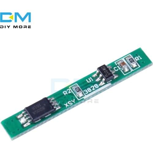 DC CC CV 1S Lithium Battery Protection Module BMS PCM PCB Polymer Over Charge Discharge Li-ion Protect Board 3.7V 2.5A