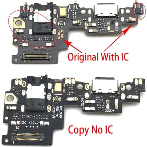 New For Xiaomi Mi A1 / Mi 5X USB Charging Port Dock Charger Connector PCB Board with Audio Jack Earphone Flex Cable Replacement