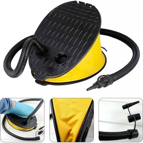 Foot Air Pump Oxford Cloth Solid Plastic Foot Pump Inflate Equipment For Party Wedding Balloon Inflator Air Mattress Bike Pump