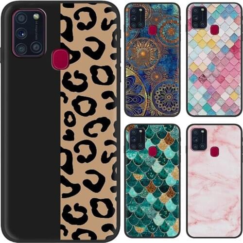 Original Frosted Phone Case For Samsung Galaxy A21S Cover Back Cover New Arrival Cute New Soft Case