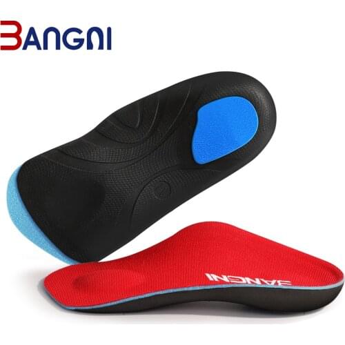 3ANGNI Half Arch Support Flat Feet insoles Orthotic Inserts Orthopedic Shoes Insoles Heel Pain Plantar Fasciitis Men Woman New