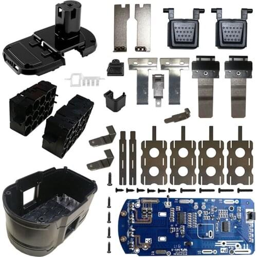 Retail 15X18650 9AH Battery Plastic Case Charging Protection Circuit Board PCB for RYOBI 18V /P103 /P108 BPL-1815/1820 ONE