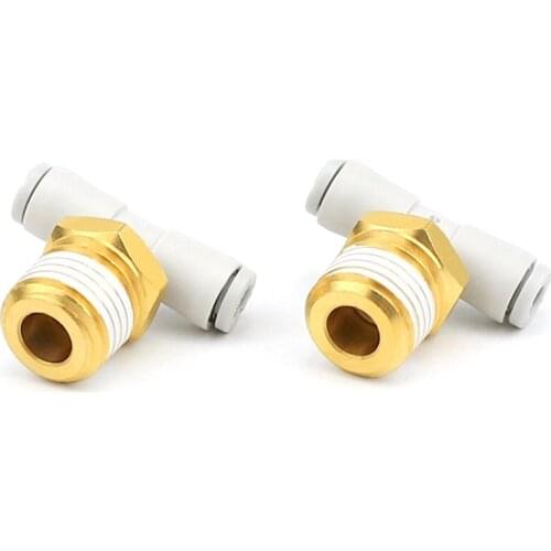 Pneumatic Male Branch Tee SMC Type KQ2T06-M6 KQ2T06-01S KQ2T06-02S KQ2T08-01S KQ2T08-02S KQ2T10-01S KQ2T10-02S KQ2T10-03S KQ2T