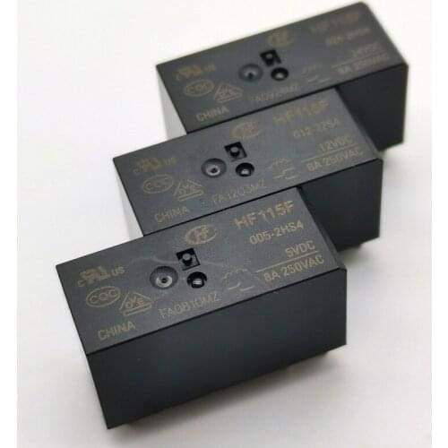 2PCS Industrial electronic circuit board DIY Relay HF115F/JQX-115F/-I/-/005/012/024/-/1ZS1/1ZS3/1HS3/2HS4/2ZS4