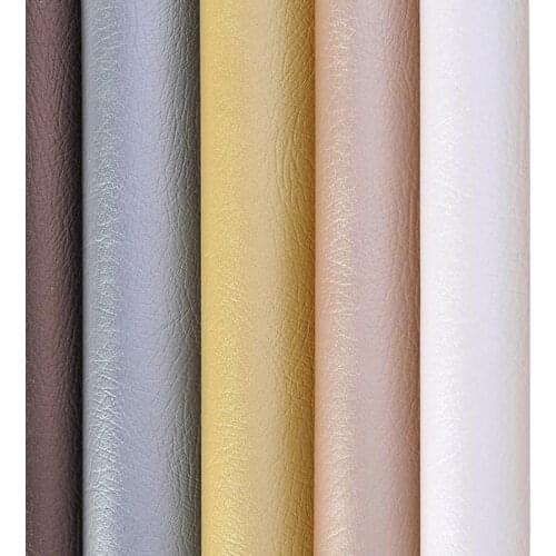 Synthetic Elephant Print Eco Leather Fabric High Quality Furniture Automotive Cloth Upholstery For Sofa Chair Silver Telas Tissu