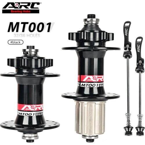 ARC 001 Front Rear Bicycle Hubs QR Skewer 100MM 135MM MTB Mountain Bike Hub 32 36 Holes For 8 9 10 11 Speed Part Disc Hub