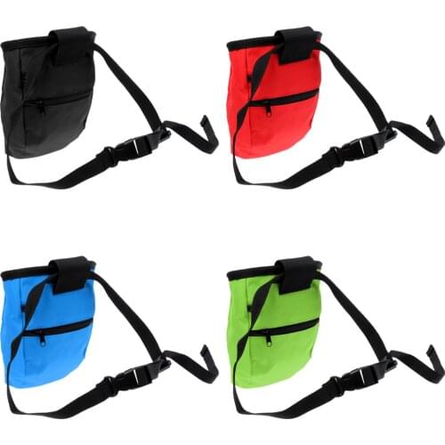 Waterproof Rock Climbing Caving Bouldering Addict Chalk Bag Giving Bag with Belt Gym Weightlifting Outdoor Sports Accessory
