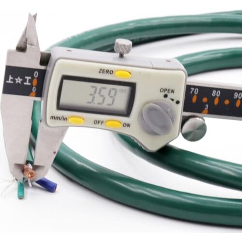 1.5M HiFi Power Cord cable Amplifier CD player PL-1500 Pure Copper Audiophile DIY AC Power Cable