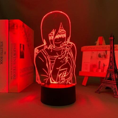 3d Led Lamp Anime Chainsaw Man Lady Reze Bomb Devil for Bedroom Decor Kids Birthday Gift Manga Chainsaw Man Led Light Bedside