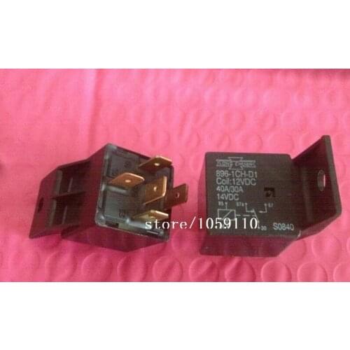 5pcs/lot 896-1CH-D1 Car waterproof relay 40A12VDC general 5pin high power relay