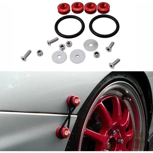 Car Quick Release Bumper Trunk Fender Hatch Lids Fasteners Fixing Screws Kit 2019