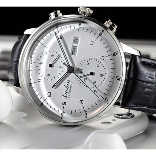 Mens Fashion Mechanical Watches Business Automatic Watch Men Stainless Steel Luminous Designer Wristwatch Men Reojes De Hombre