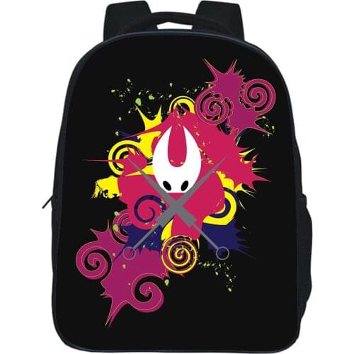 Game Hollow Knight Backpack Children Bag School Cute Backpacks Boy Girl Bags Fashion Cartoons Bookbag Kids Casual Small Rucksack